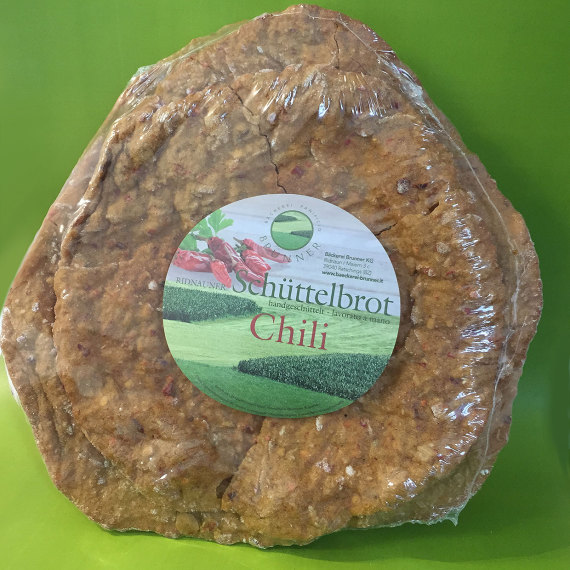 Ridnauner Schüttelbrot mit Chili